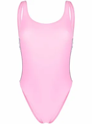 Chiara Ferragni Logo-Tape One-Piece Swimsuit