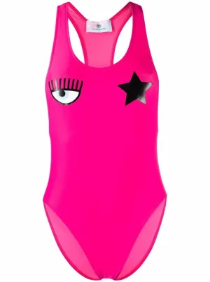 Chiara Ferragni Olympionic Eyestar Swimsuit