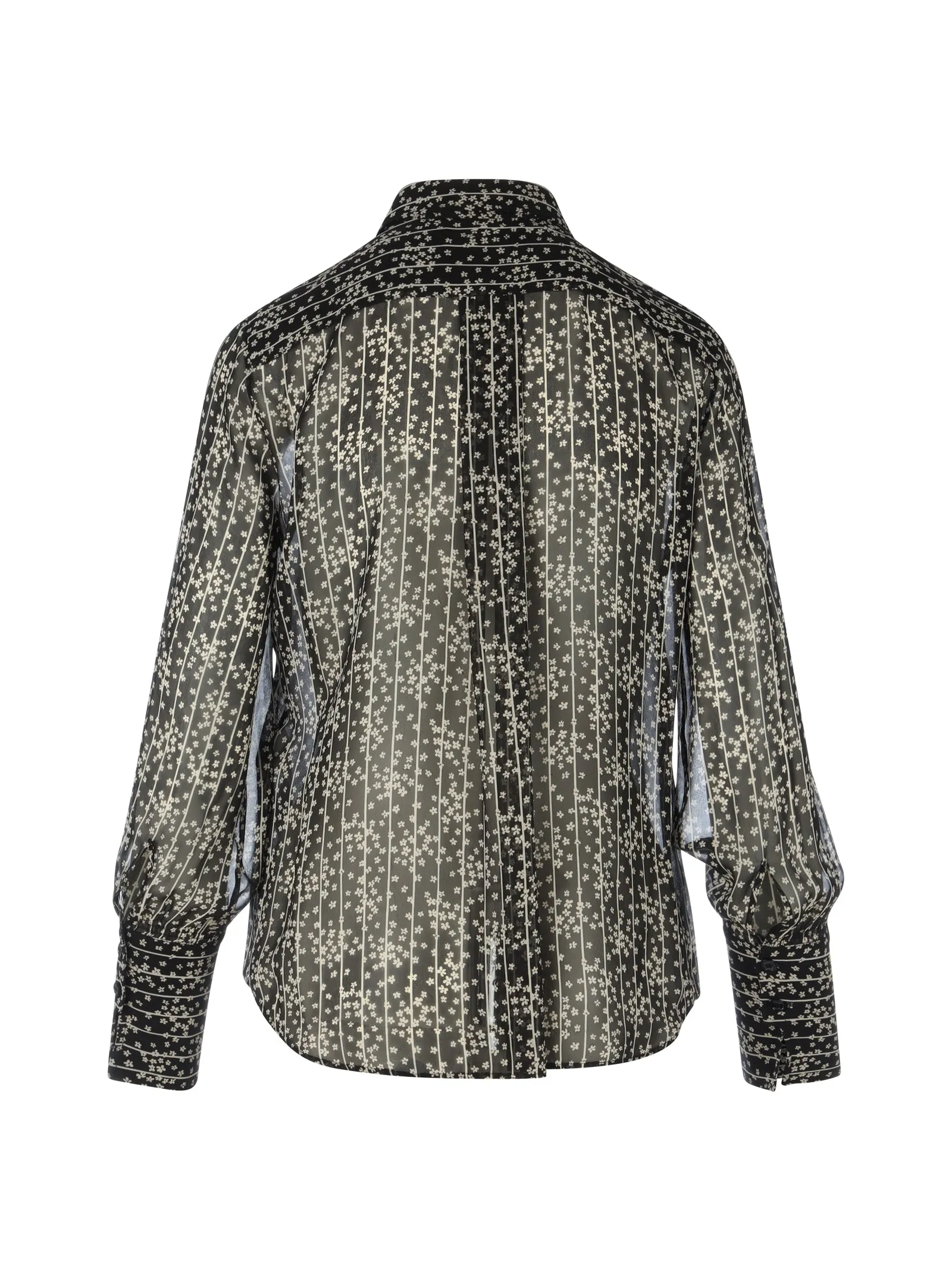 Chlo Floral Stripe Printed Shirt