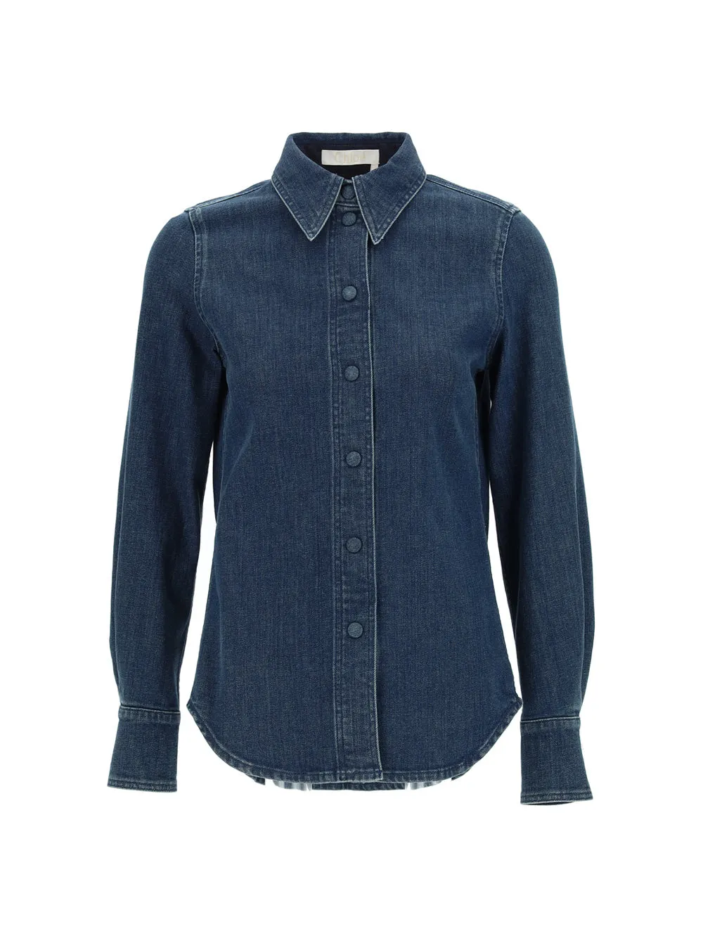 Chlo Long-Sleeved Denim Shirt