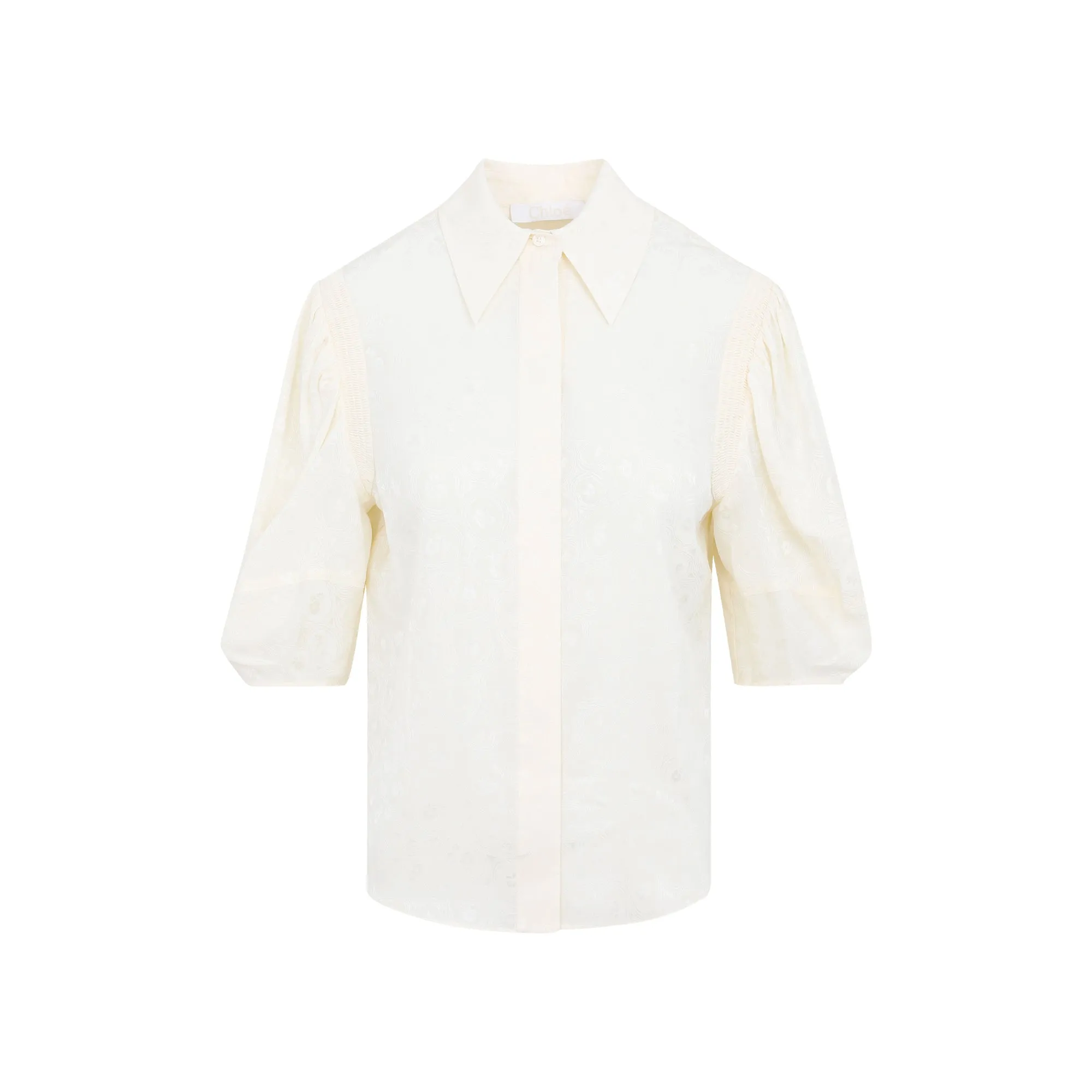 Chlo Puff Sleeved Buttoned Shirt