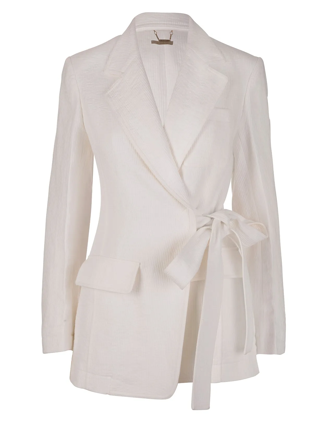 Chlo Tie-Closure Jacket