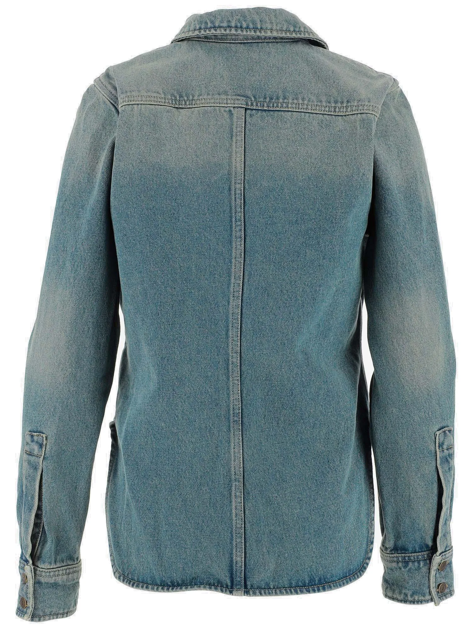 Courrges Logo Patch Denim Jacket