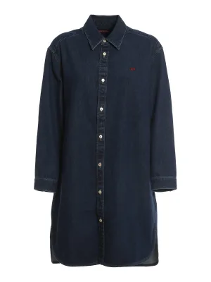 Diesel Buttoned Denim Shirt Dress
