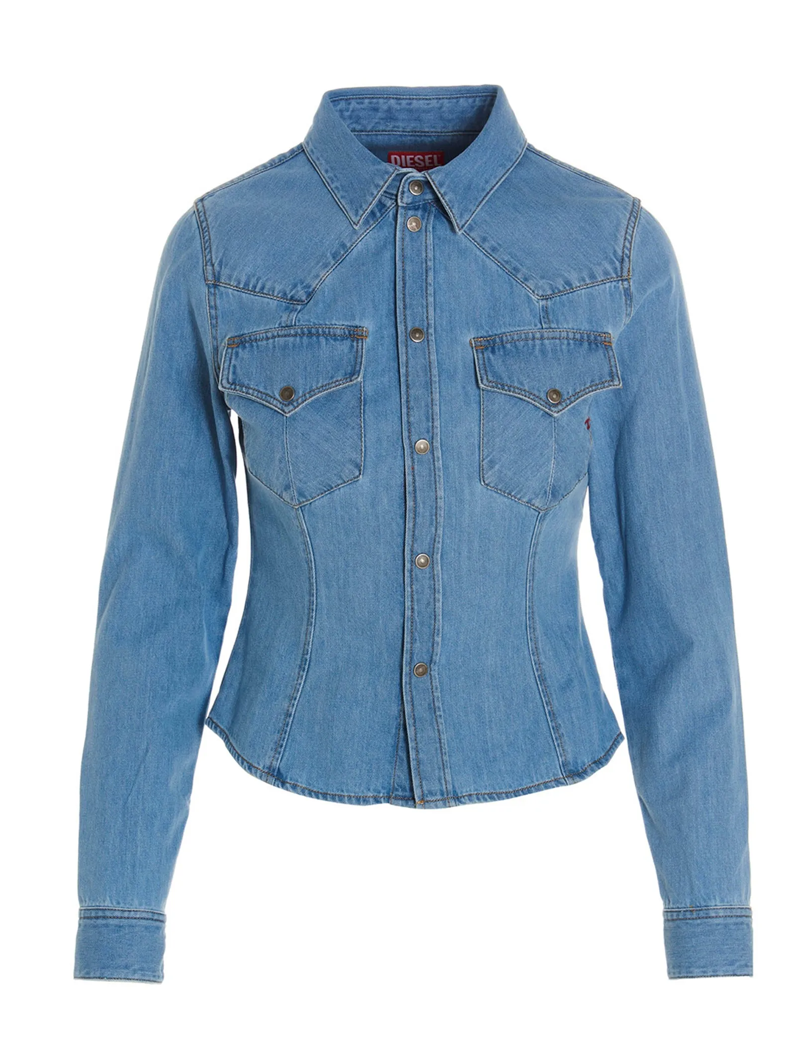 Diesel Straight Hem Denim Shirt
