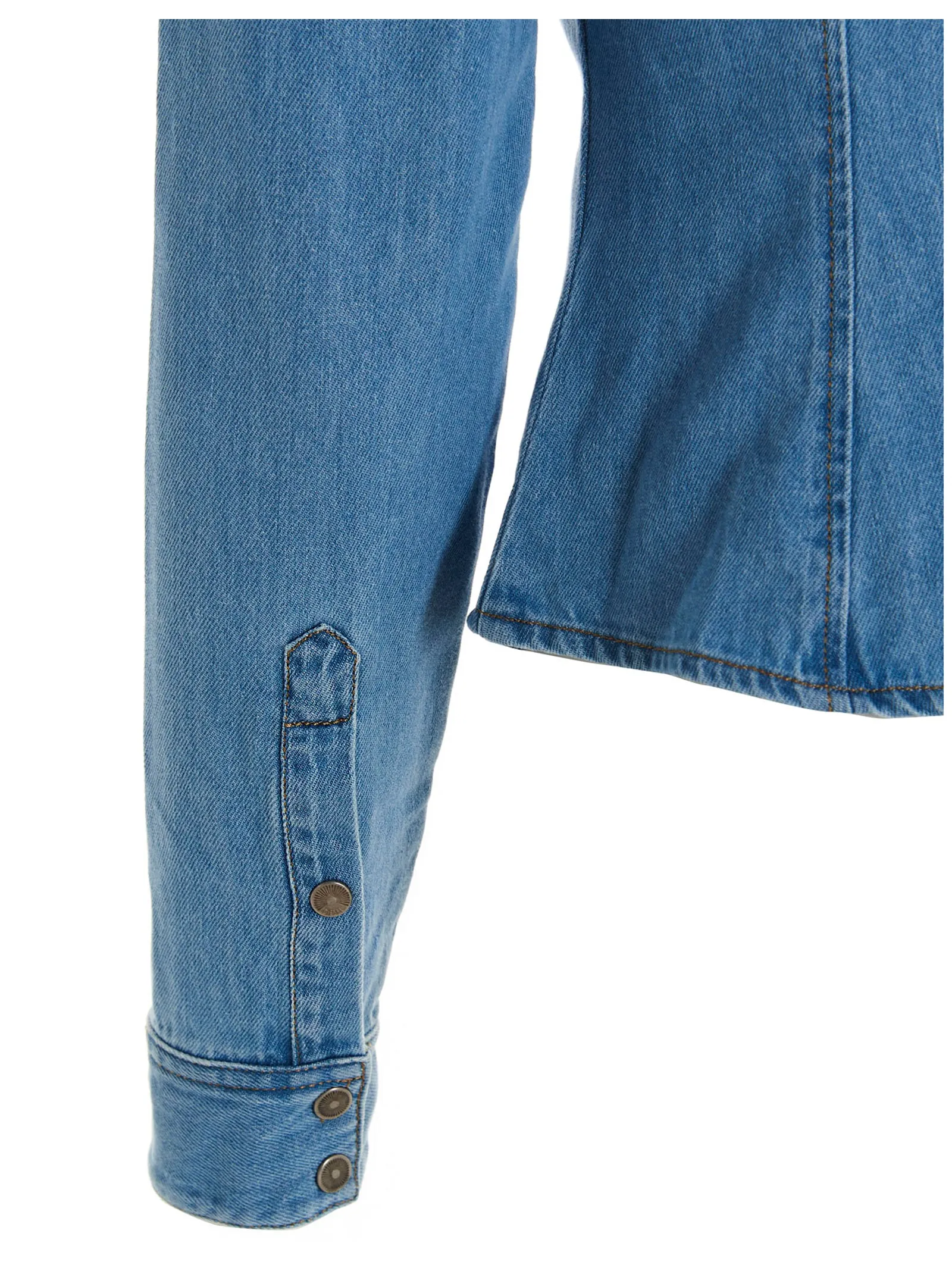 Diesel Straight Hem Denim Shirt
