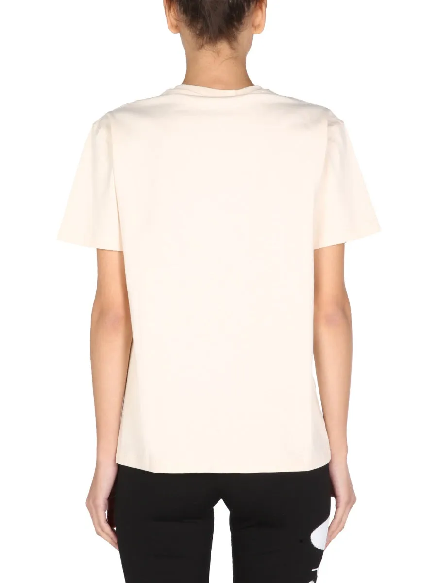 Disclaimer Printed Crewneck T-Shirt