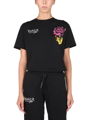 Disclaimer Printed Crewneck T-Shirt