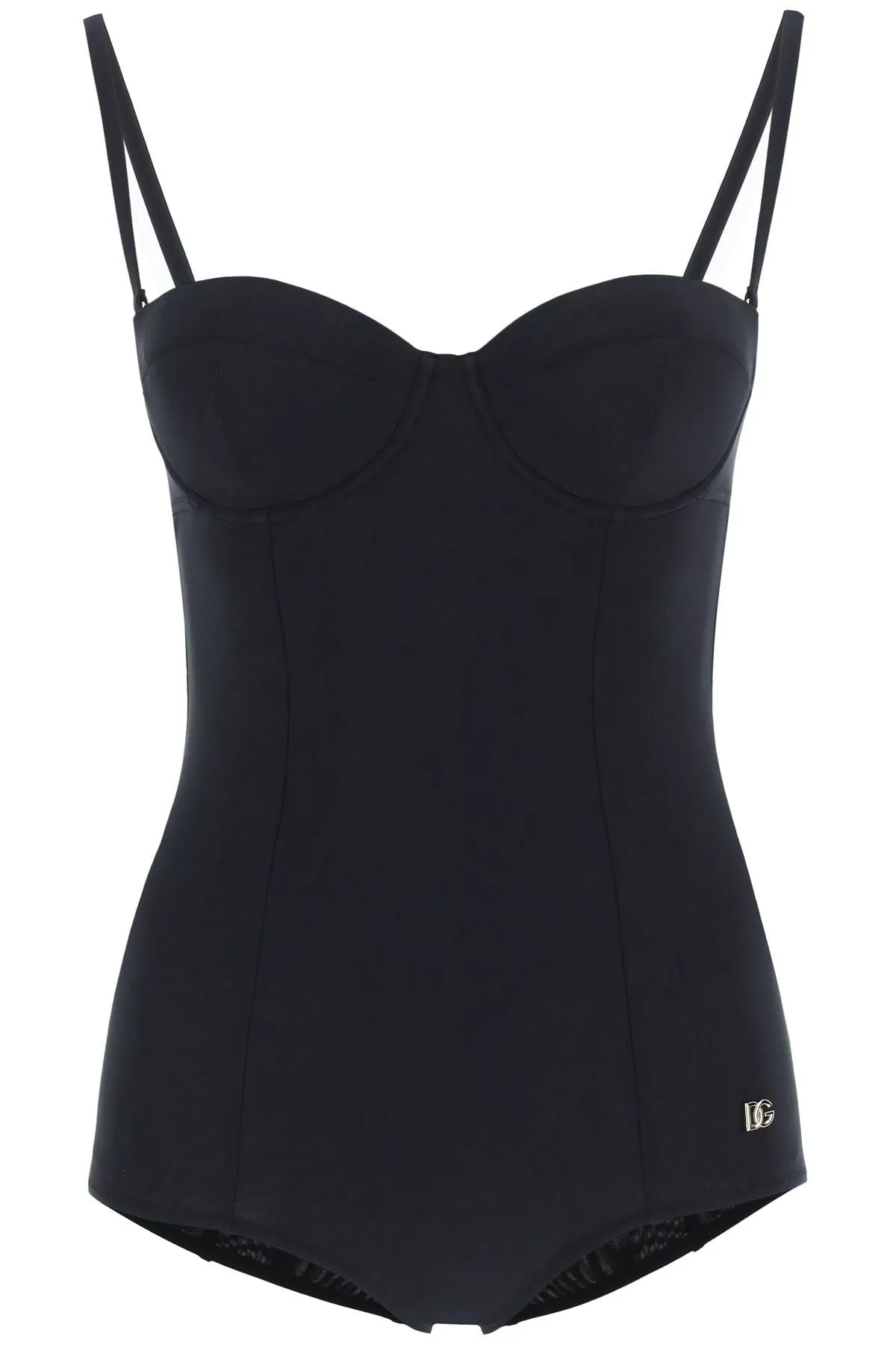 Dolce & Gabbana Balconette One-Piece Swimsuit