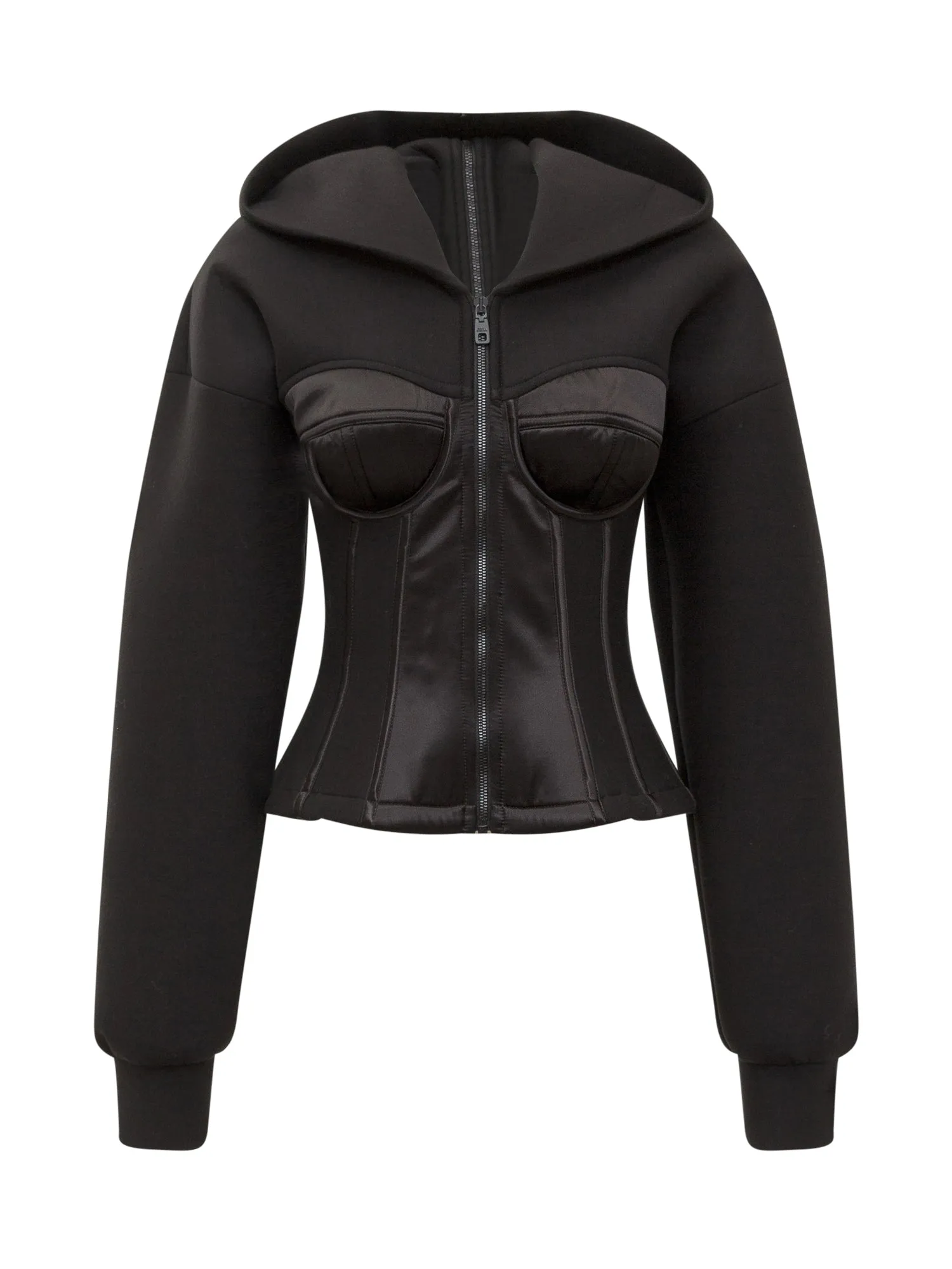 Dolce & Gabbana Corset Hooded Jacket