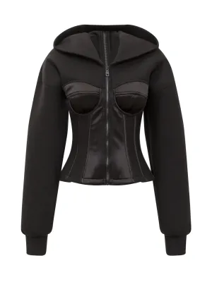 Dolce & Gabbana Corset Hooded Jacket