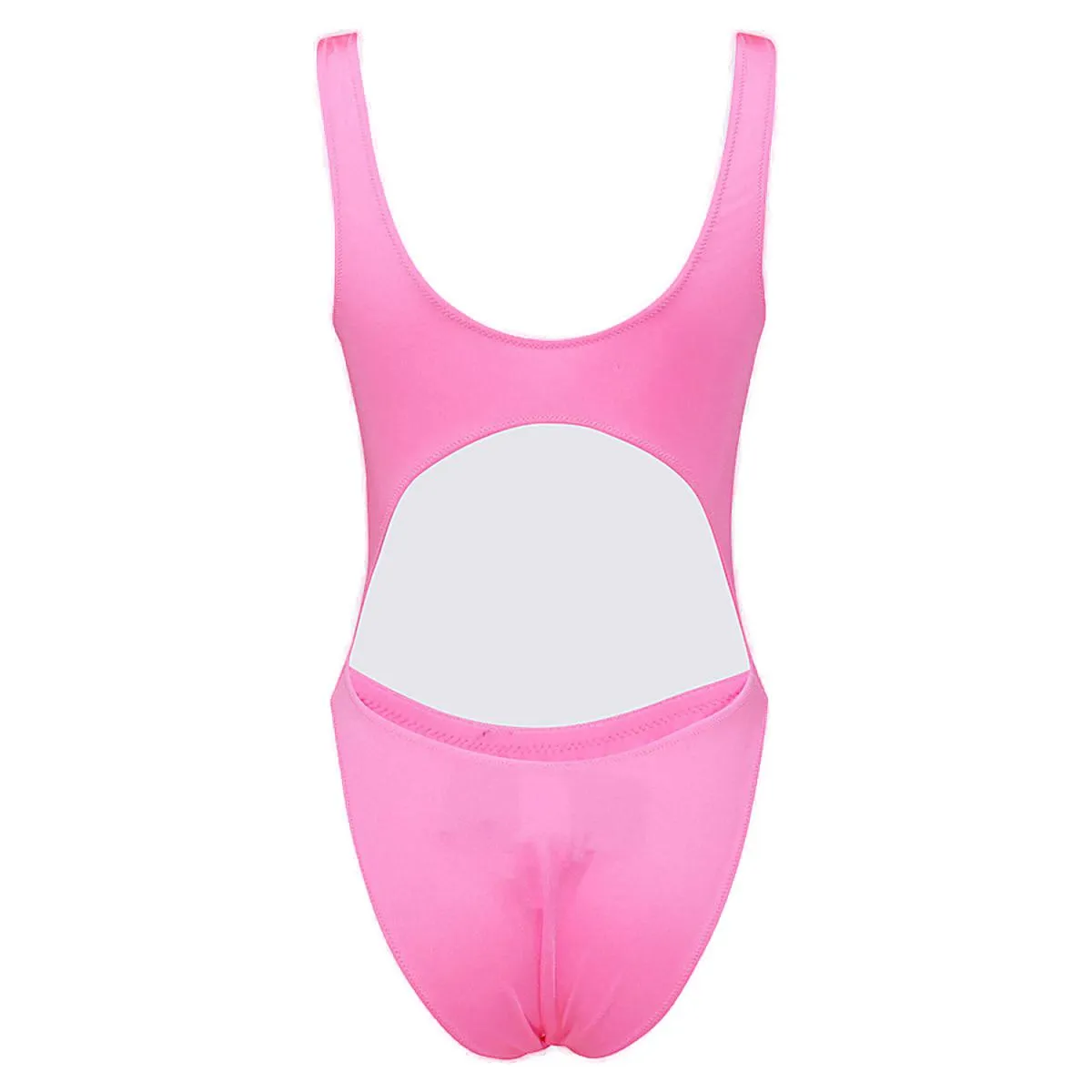 Dolce & Gabbana Cut-Out Logo Plaque Swimsuit