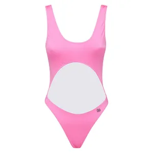 Dolce & Gabbana Cut-Out Logo Plaque Swimsuit