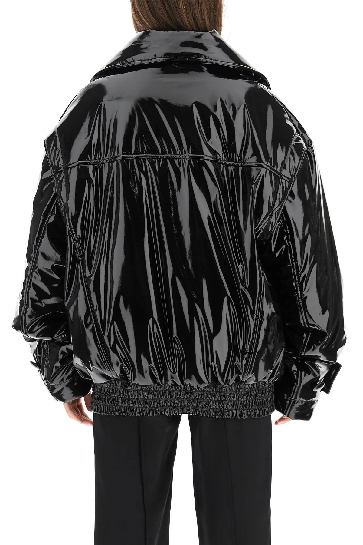 Dolce & Gabbana Padded Leather Jacket
