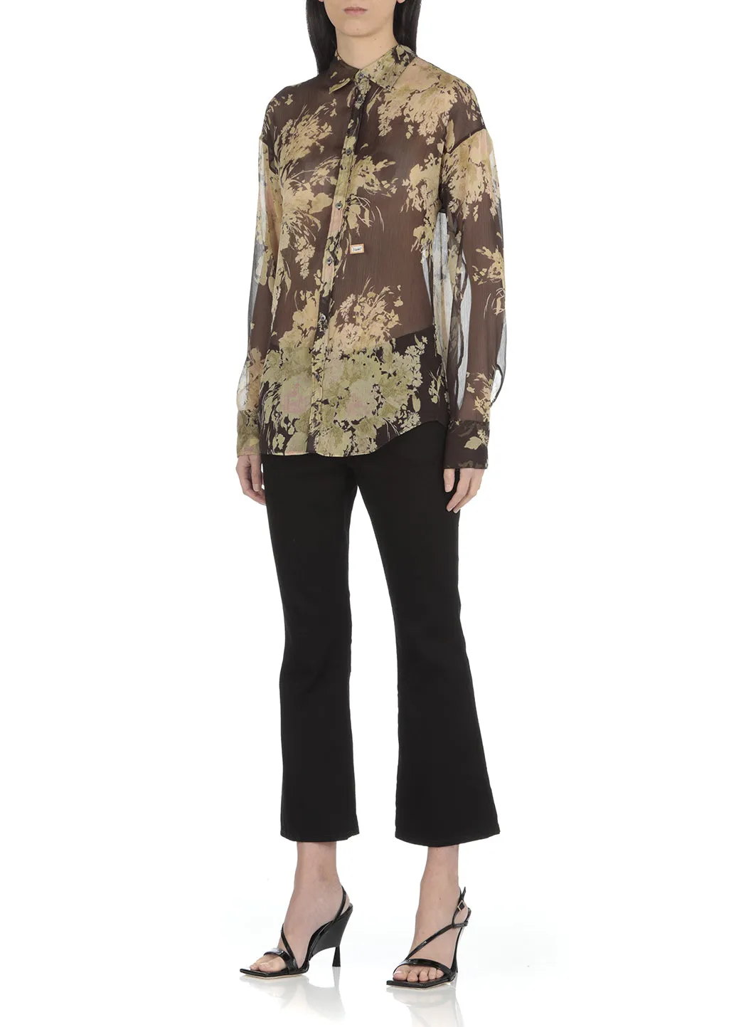 Dsquared2 Allover Floral Printed Shirt