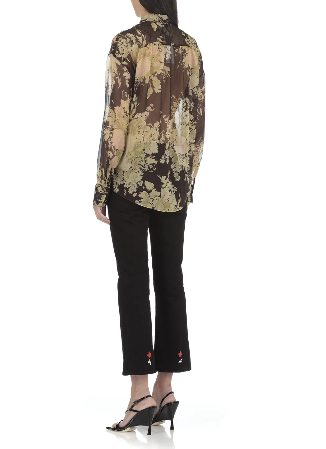 Dsquared2 Allover Floral Printed Shirt