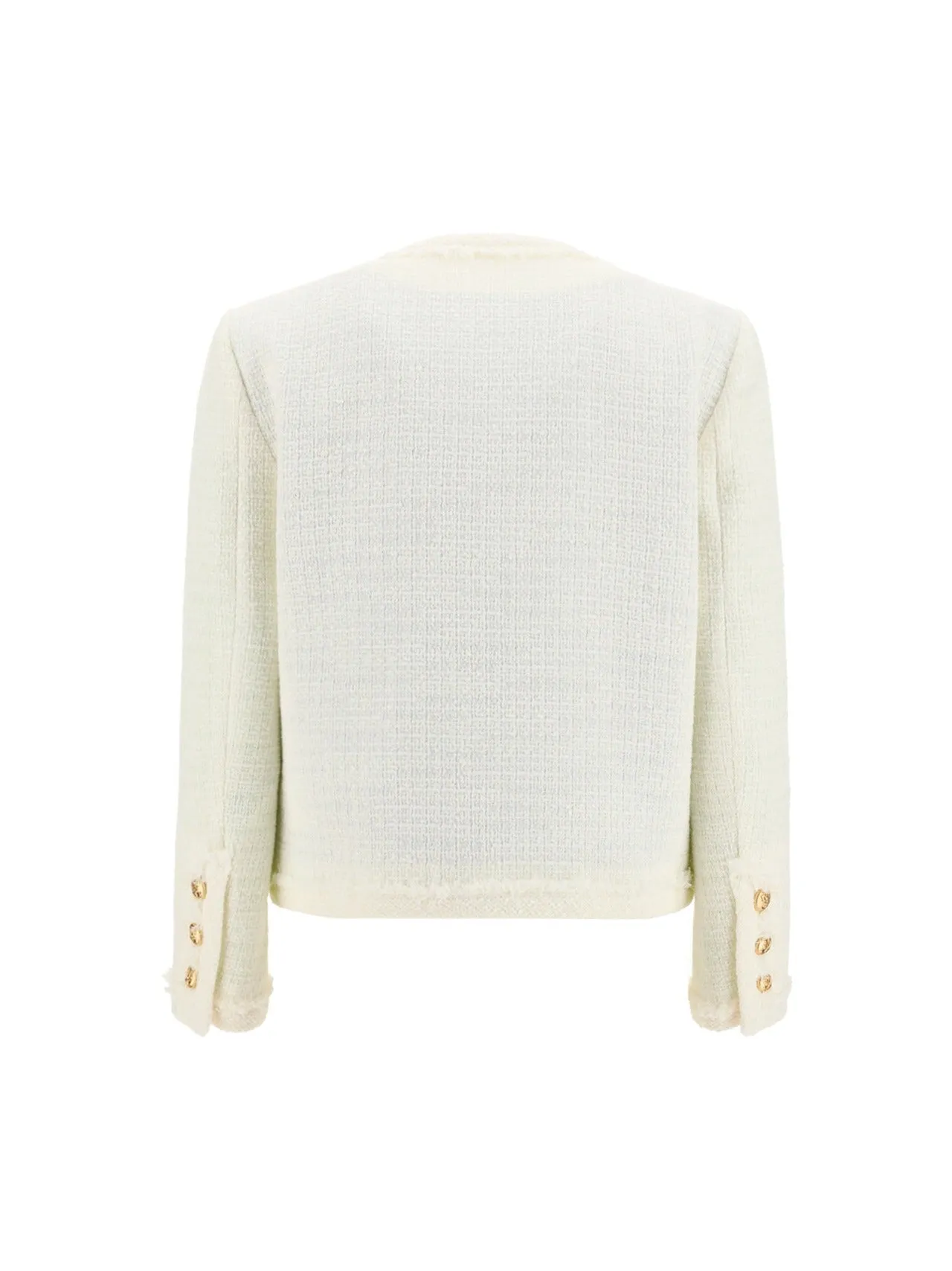 Dsquared2 Buttoned Tweed Jacket