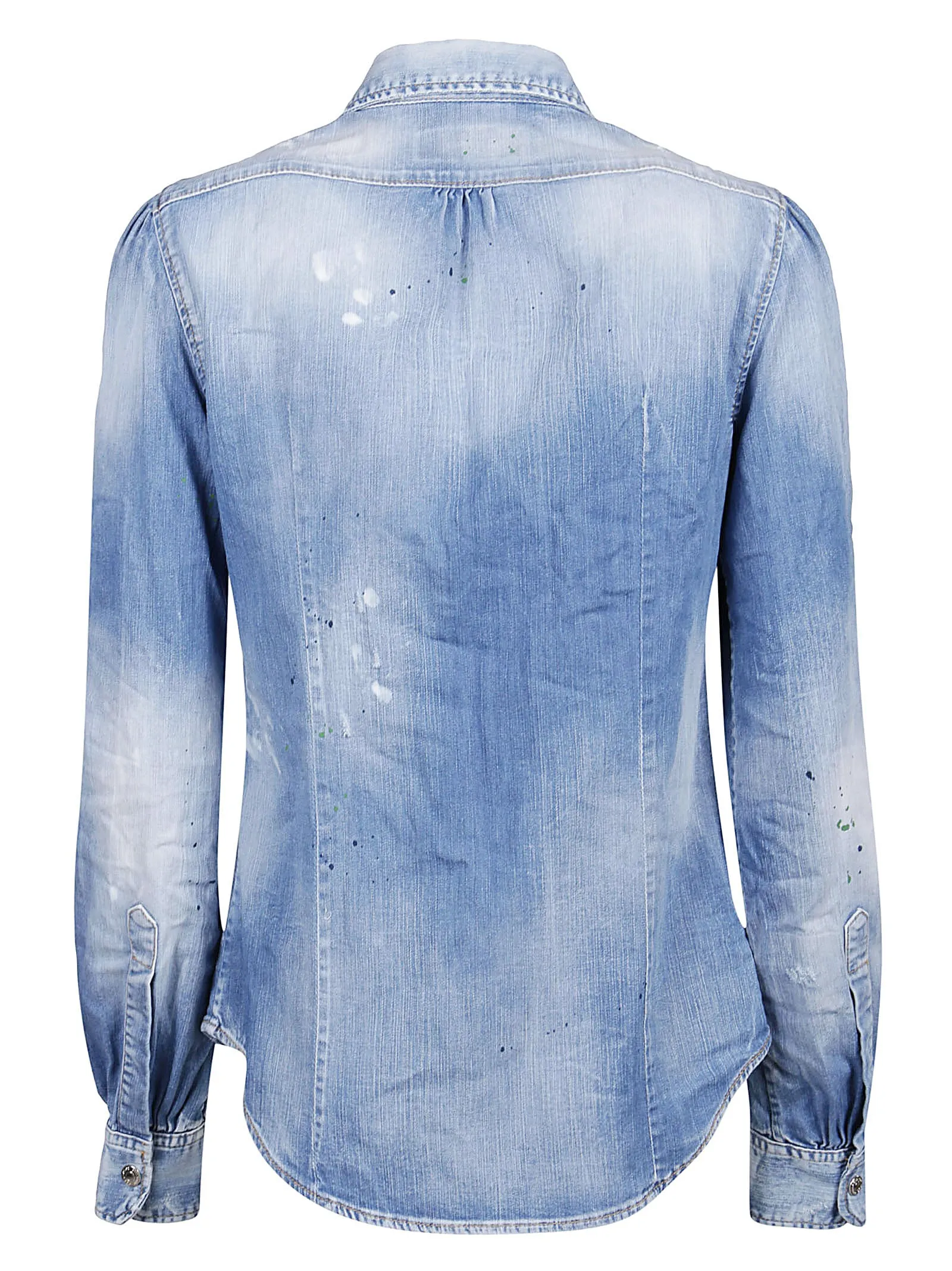 Dsquared2 Distressed Denim Shirt