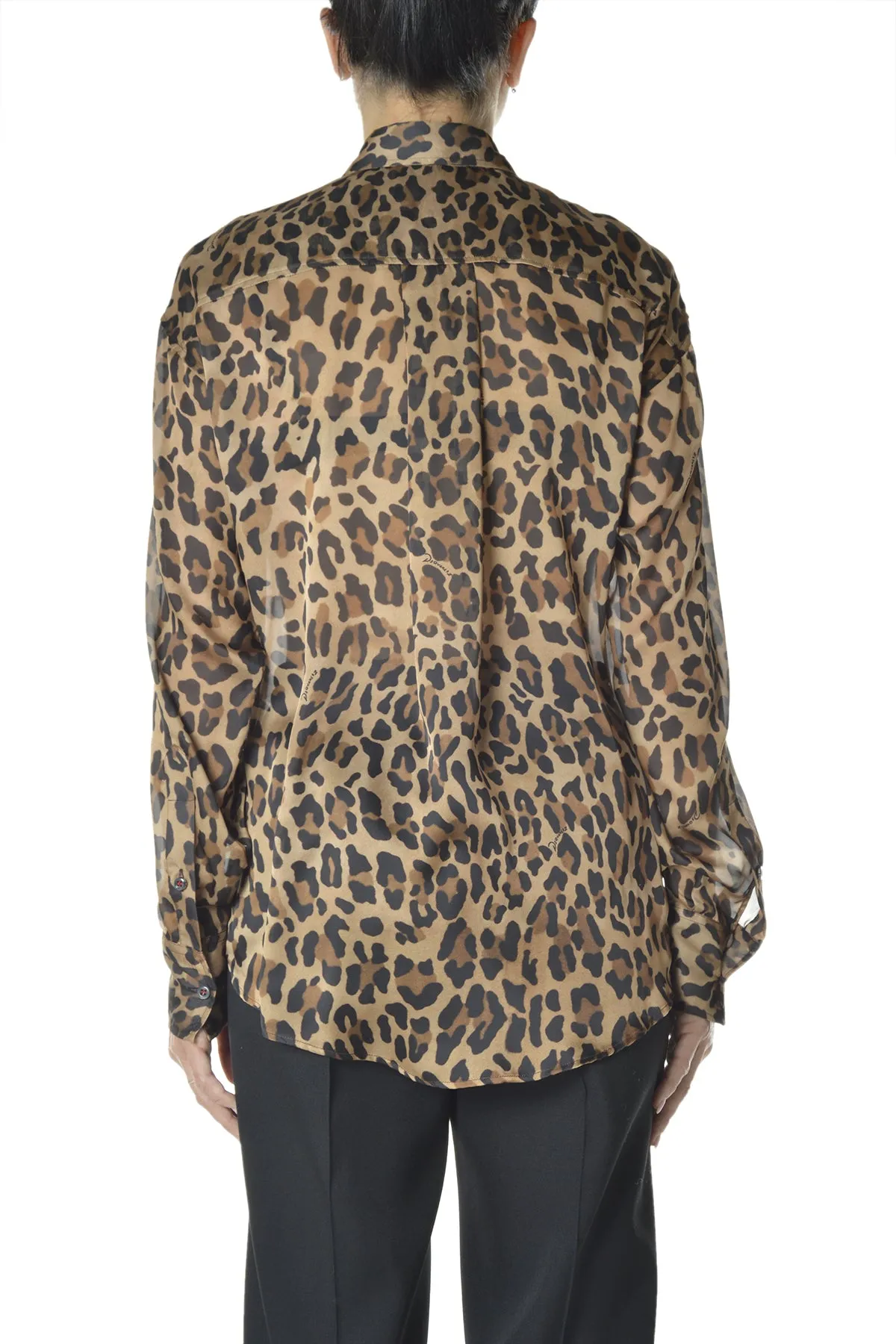 Dsquared2 Leopard Printed Shirt