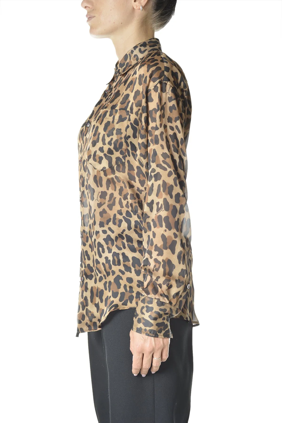Dsquared2 Leopard Printed Shirt