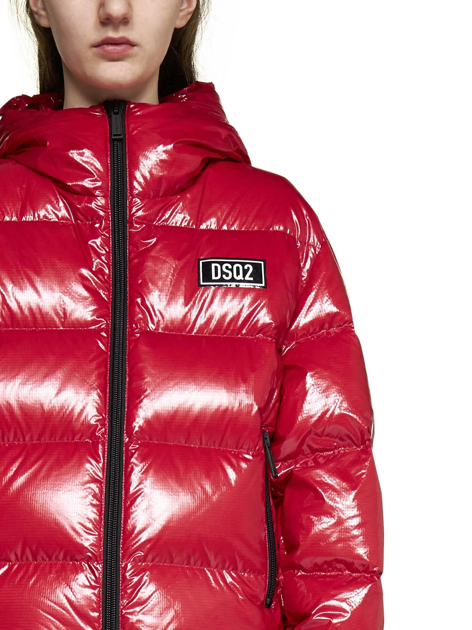 Dsquared2 Logo Patch Down Jacket