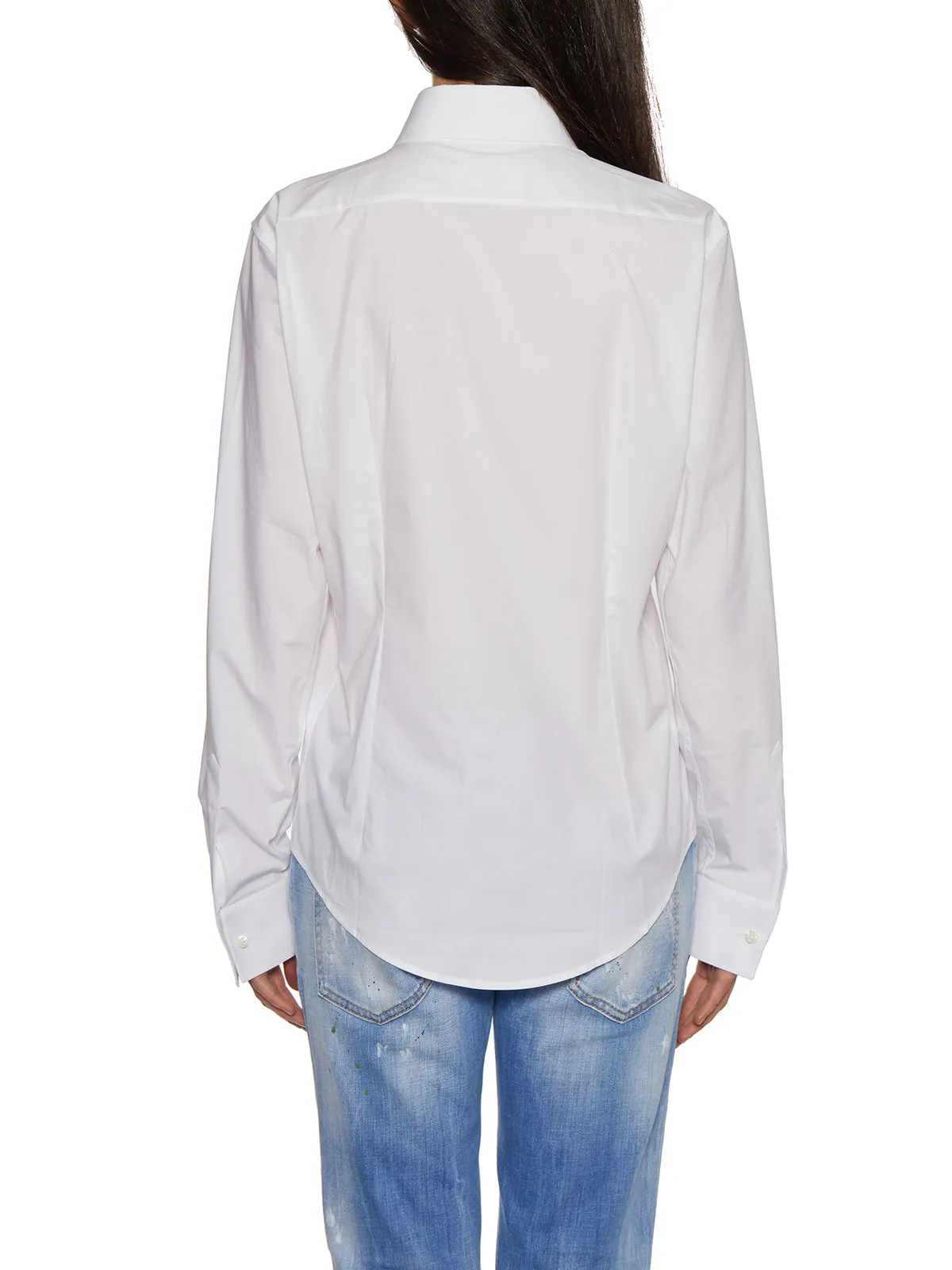 Dsquared2 Logo Plaque Shirt