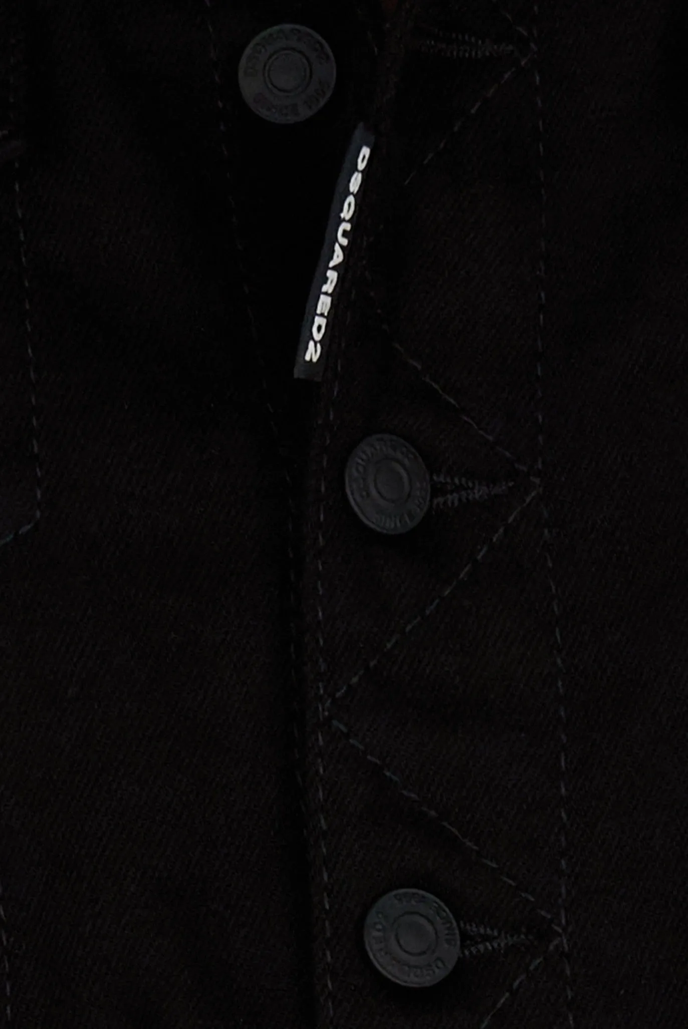Dsquared2 Logo Printed Denim Jacket