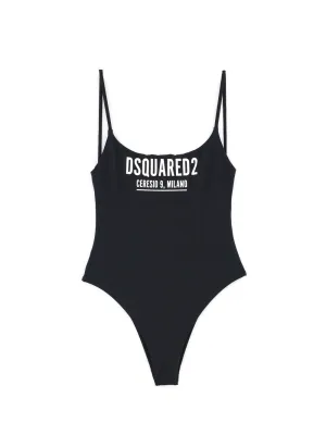 Dsquared2 Logo Printed One-Piece Swimsuit