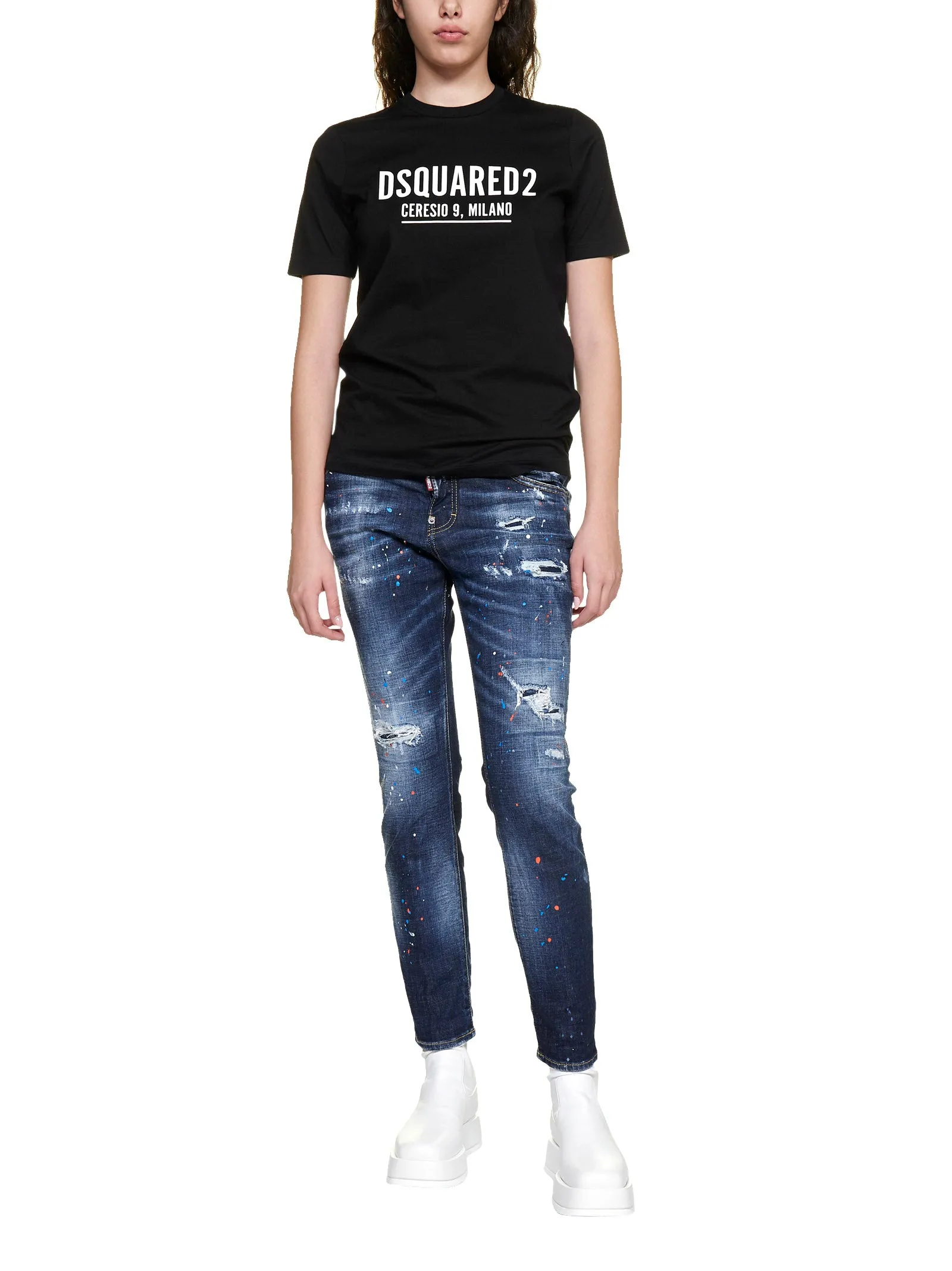 Dsquared2 Logo Printed T-Shirt