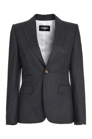 Dsquared2 Pinstripe Single-Breasted Two-Piece Suit