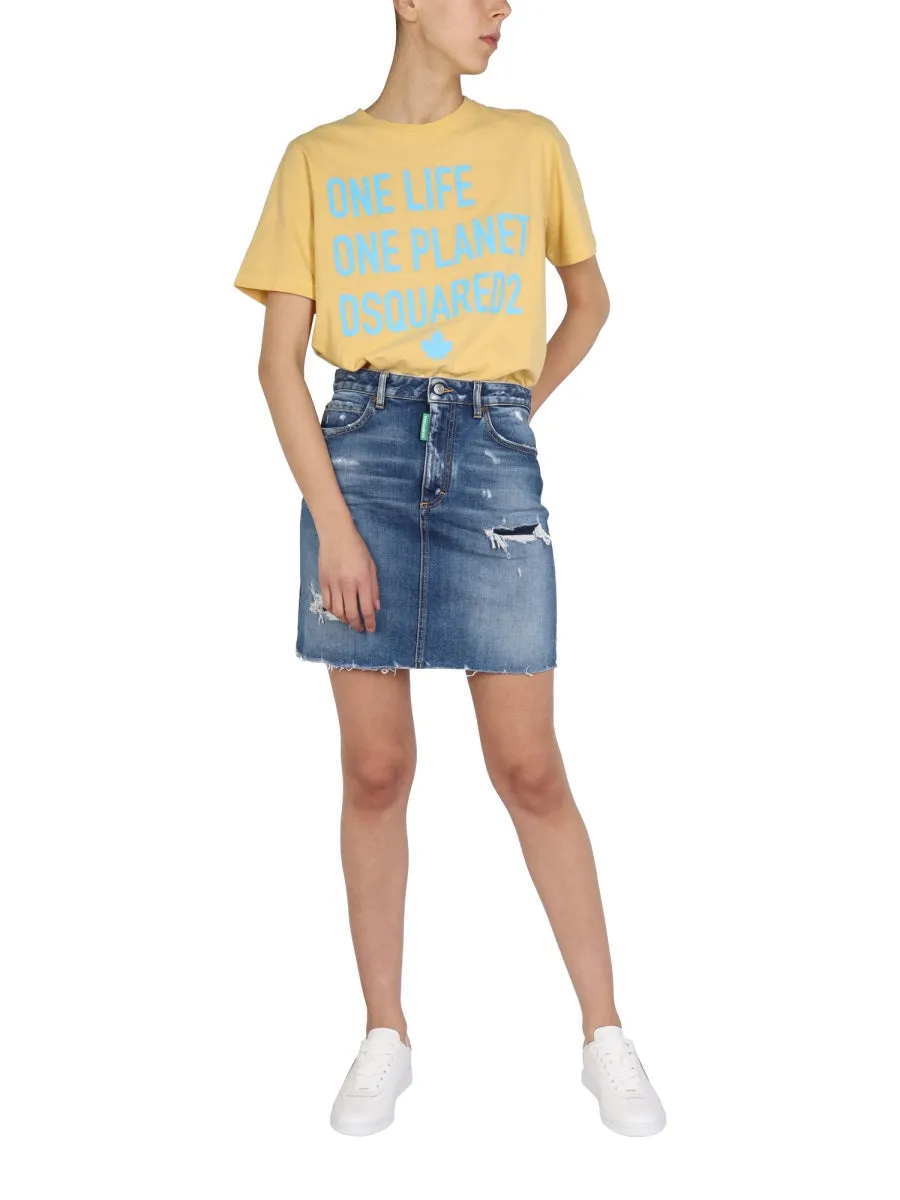 Dsquared2 PrintedT-Shirt