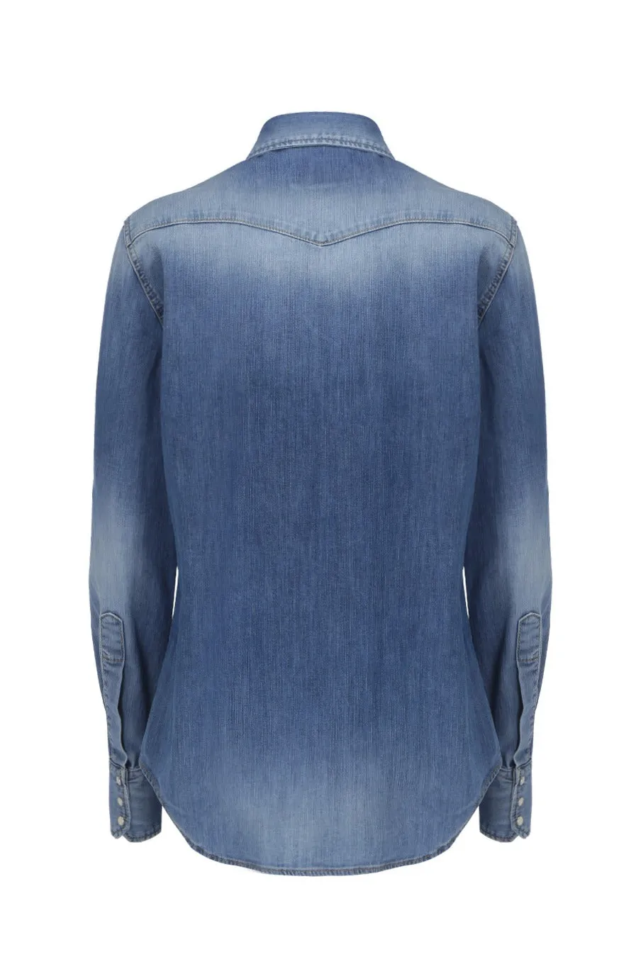 Dsquared2 Washed Denim Shirt