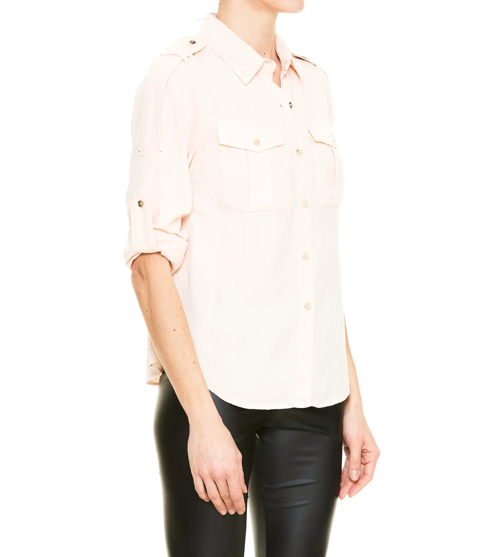 Elisabetta Franchi Buttoned Safari Shirt
