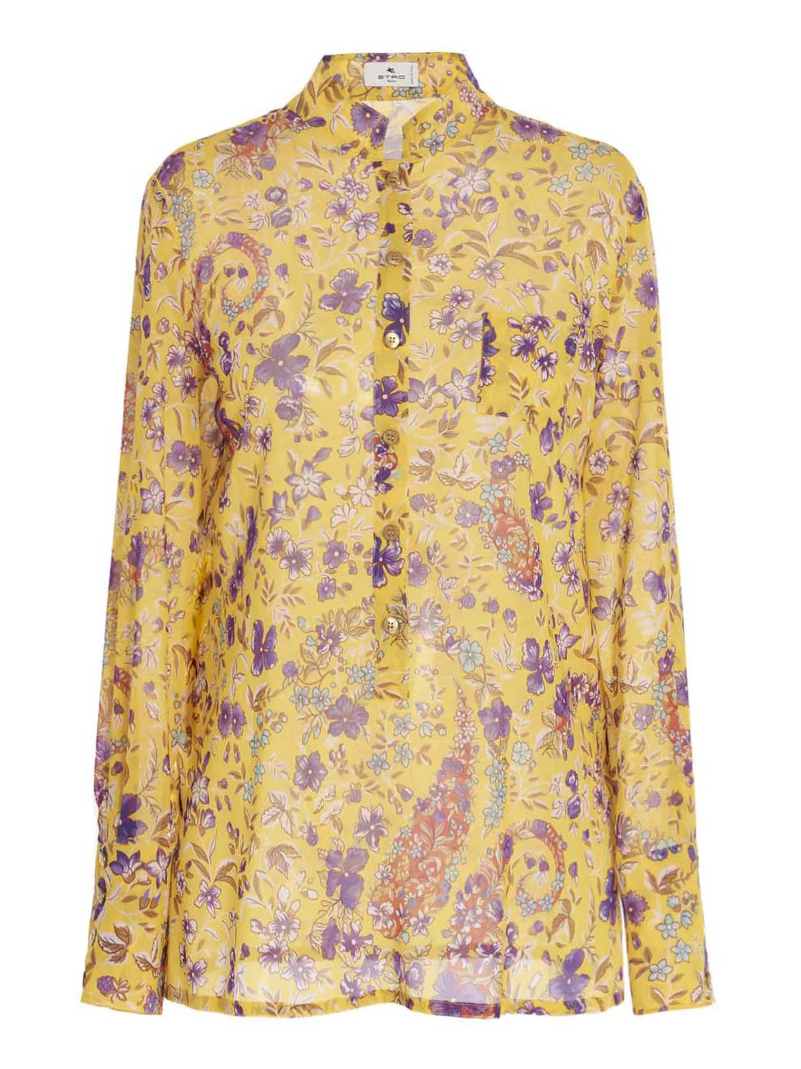 Etro Allover Floral Print Shirt