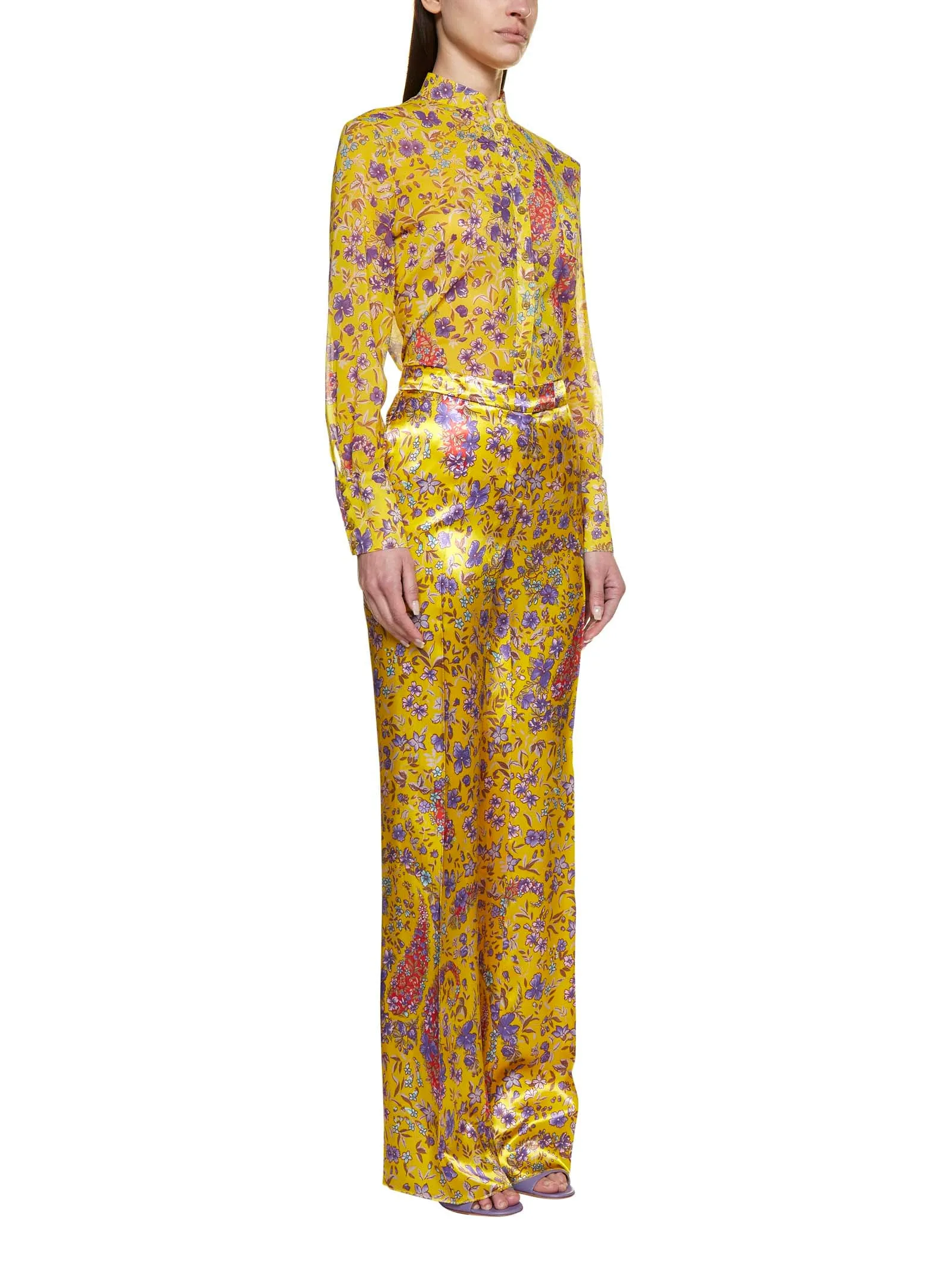 Etro Allover Floral Print Shirt