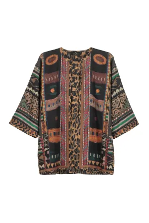 Etro Graphic Patterned Kimono Jacket