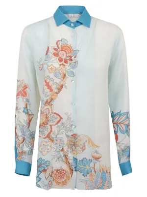 Etro Graphic Printed Buttoned Shirt