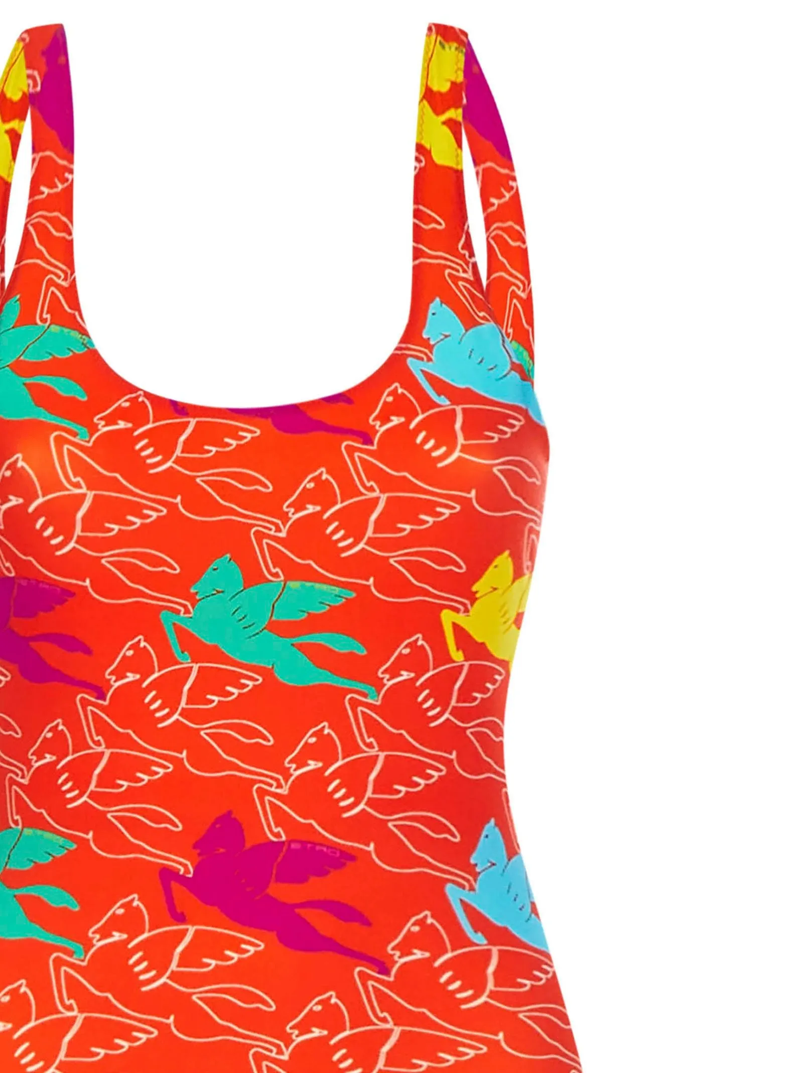 Etro Graphic Printed One Piece Swimsuit