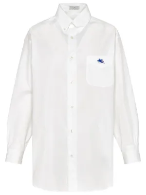 Etro Logo Embroidered Shirt