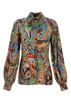 Etro Paisley Print Buttoned Shirt