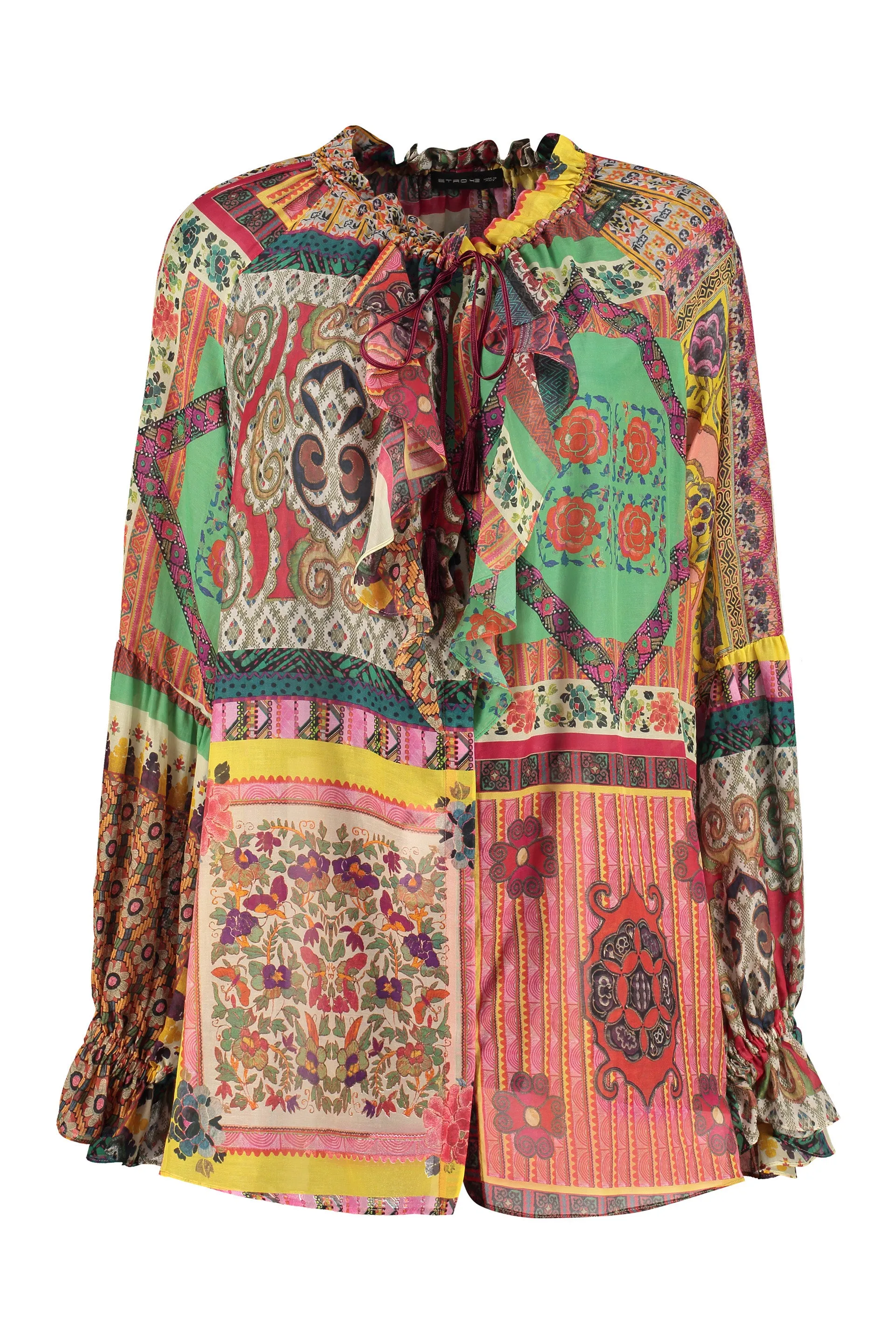 Etro Patchwork Print Shirt