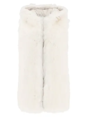 Frame Sleeveless Hooded Jacket