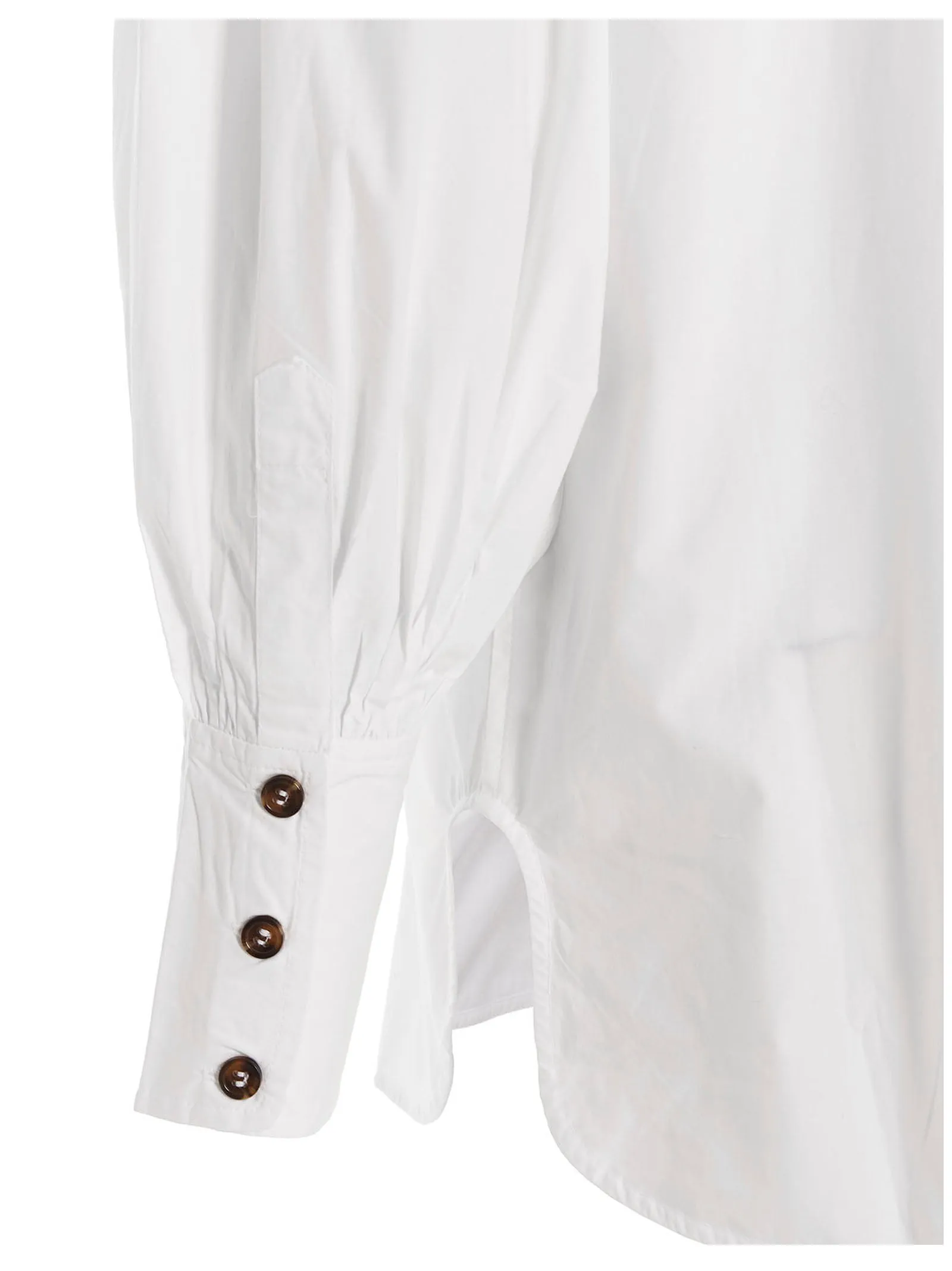 Ganni Balloon Sleeved Shirt