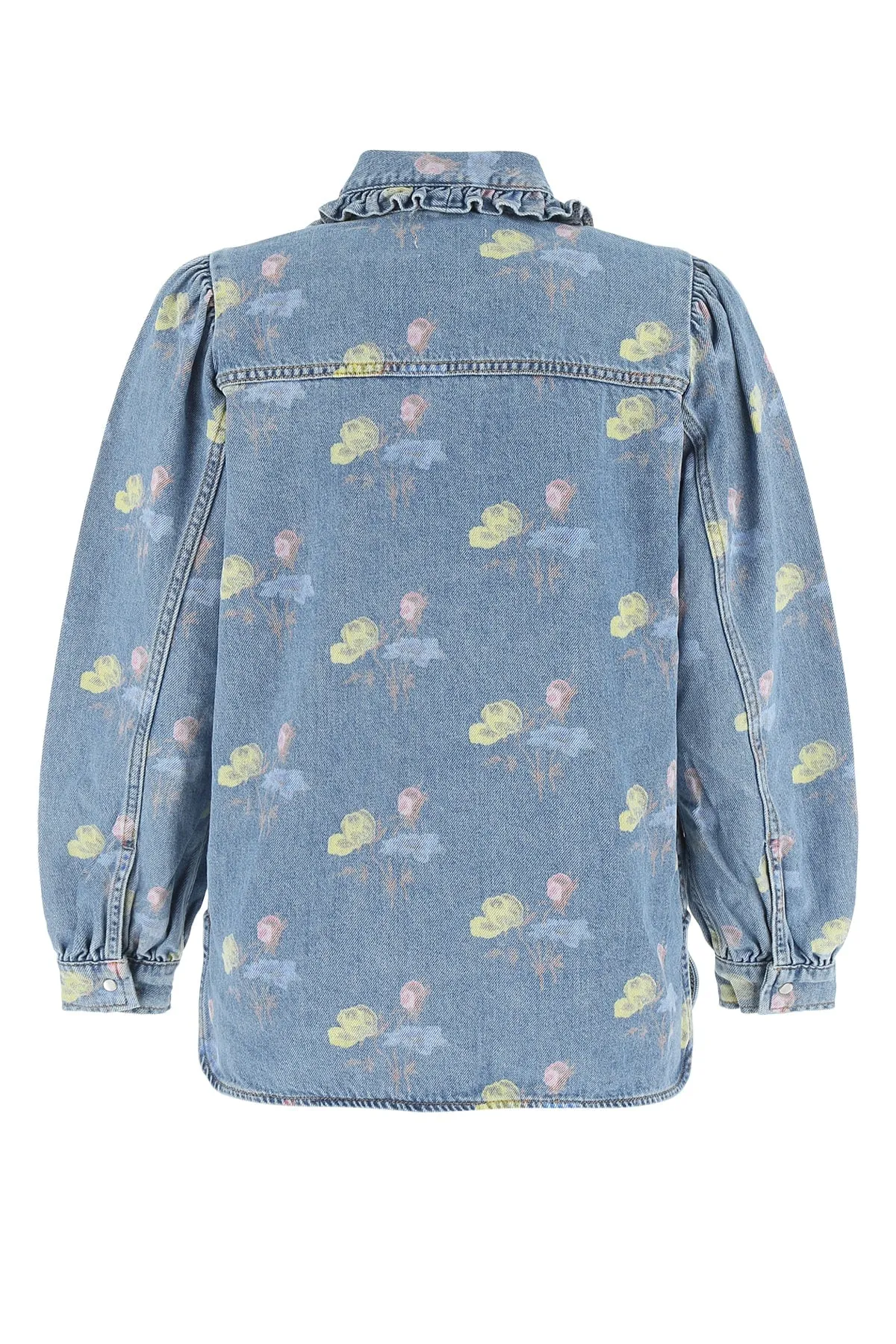 Ganni Frill Collar Shirt