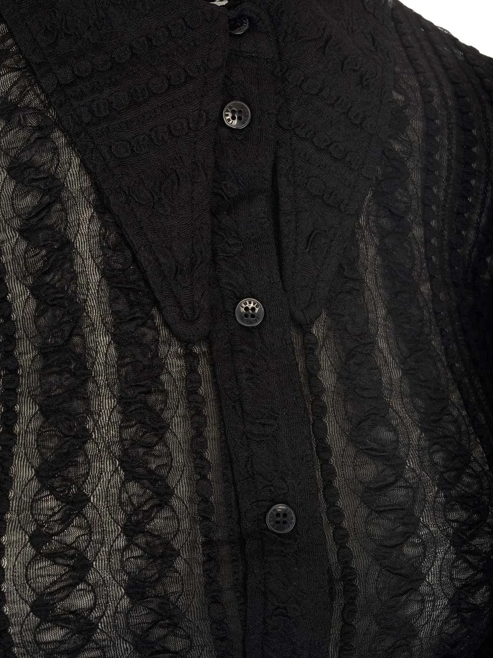 Ganni Lace Long-Sleeved Shirt