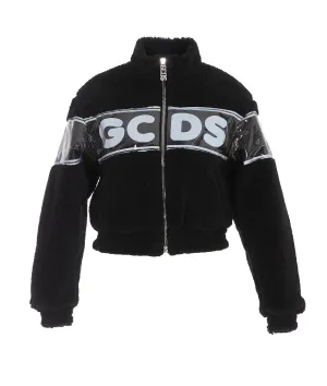 GCDS Zip-Up Cropped Jacket