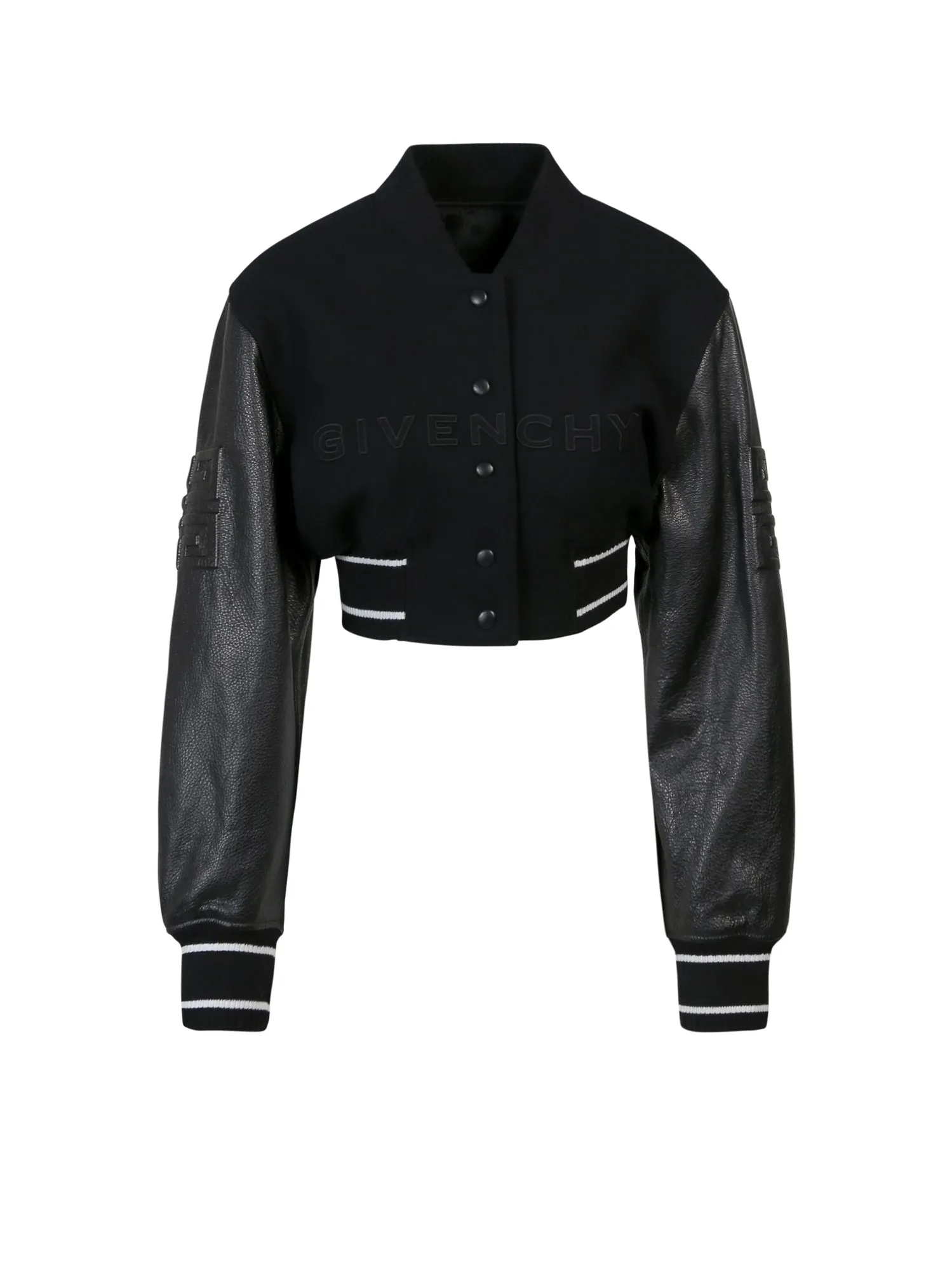Givenchy 4G Cropped Bomber Jacket