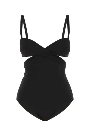 Givenchy Cut-Out Cross-Over Swimsuit