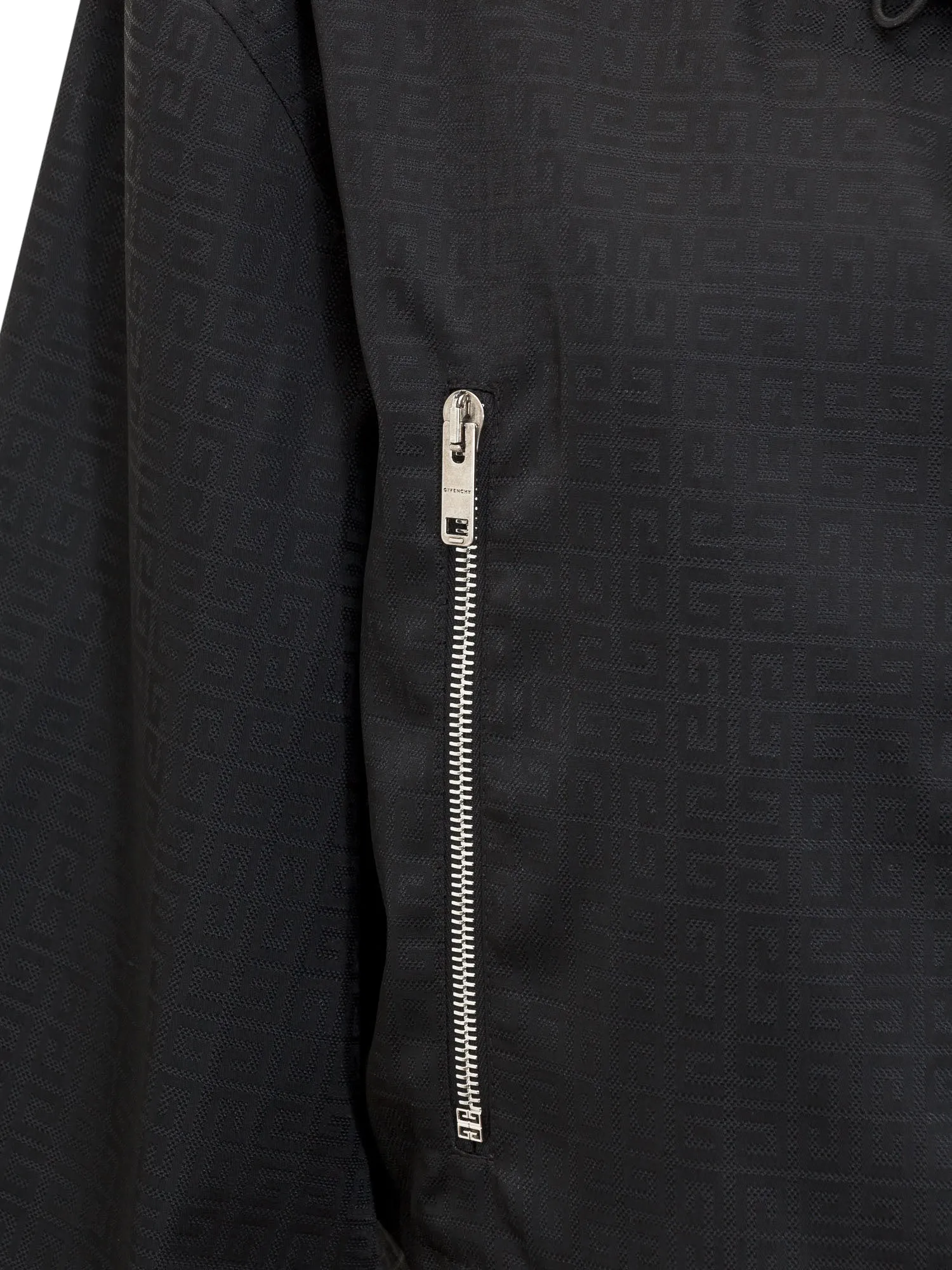Givenchy Monogram-Print Hooded Jacket