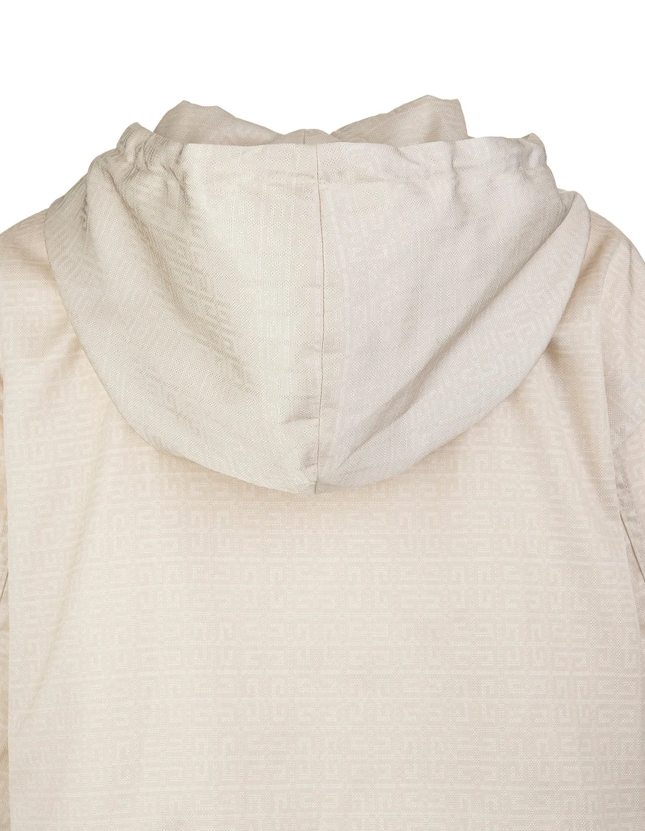 Givenchy Monogram-Print Hooded Jacket